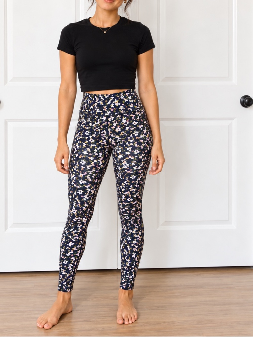 Sweaty Betty Power Full Length Floral Print Leggings XS US 4